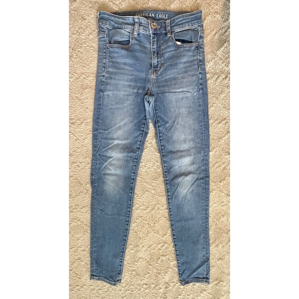 American Eagle Jeans next level stretch jegging Pants Size 6 Regular Denim